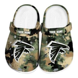 Atlanta Falcons Camouflage Craze Crocs Fashion forward