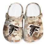 Atlanta Falcons Desert Camo Clog 1 Atlanta Falcons Desert Camo Crocs Fashion forward