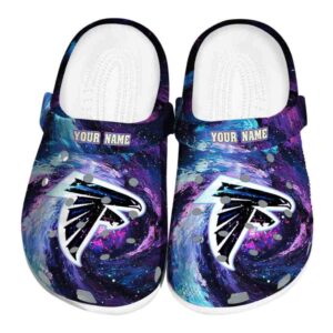 Atlanta Falcons Galaxy Swirl Crocs Fashion forward