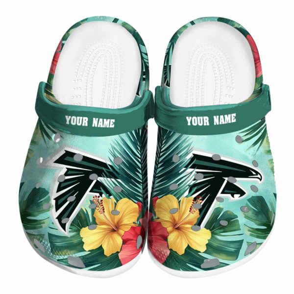 Atlanta Falcons Tropical Vibes Crocs Fashion forward