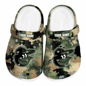 Baltimore Orioles Camouflage Craze Crocs Fashion forward