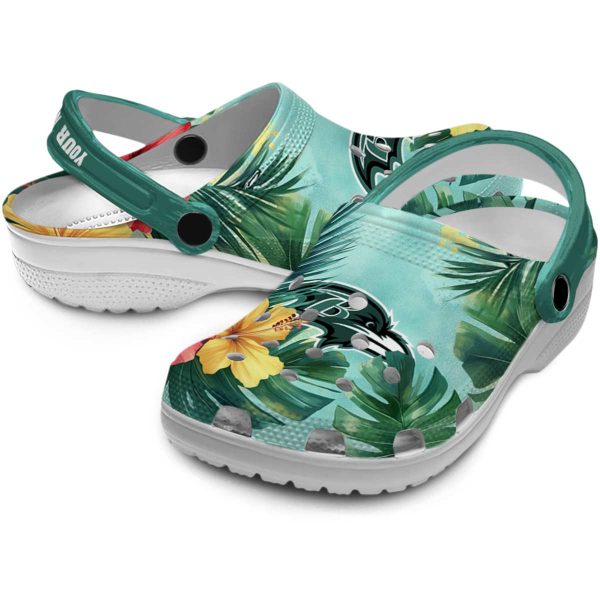 Baltimore Ravens Tropical Vibes Crocs Premium grade