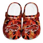 Buffalo Bills Autumn Leaves Crocs Fashion forward