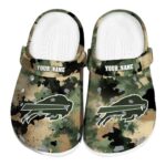 Buffalo Bills Camouflage Craze Crocs Fashion forward