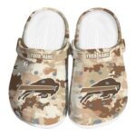 Buffalo Bills Desert Camo Crocs Fashion forward