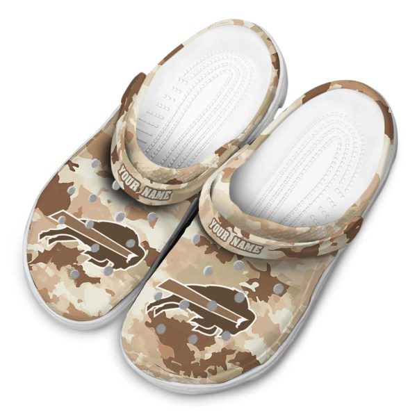 Buffalo Bills Desert Camo Crocs Top rated
