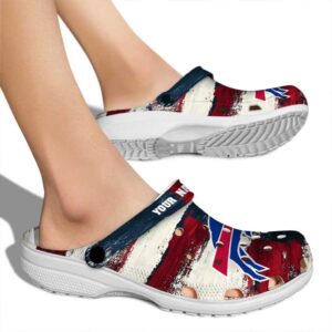 Buffalo Bills Patriotic Stripes Crocs New Arrival