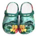 Buffalo Bills Tropical Vibes Crocs Fashion forward