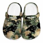 Carolina Panthers Camouflage Craze Crocs Fashion forward