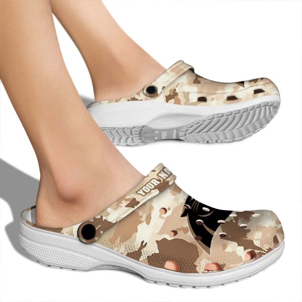 Carolina Panthers Desert Camo Crocs New Arrival
