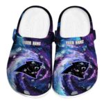 Carolina Panthers Galaxy Swirl Crocs Fashion forward