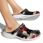 Carolina Panthers Plaid Fusion Crocs Fashion forward