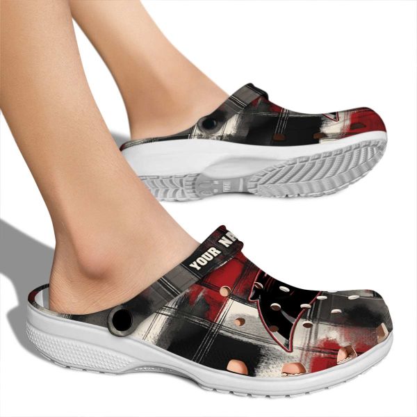 Carolina Panthers Plaid Fusion Crocs New Arrival