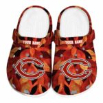 Chicago Bears Autumn Leaves Crocs Fashion forward
