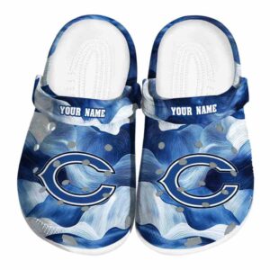 Chicago Bears Ocean Waves Crocs Fashion forward