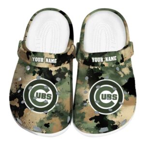 Chicago Cubs Camouflage Craze Crocs Fashion forward