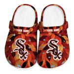 Chicago White Sox Autumn Leaves Crocs Fashion forward