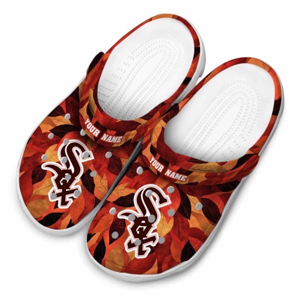 Chicago White Sox Autumn Leaves Crocs Top rated