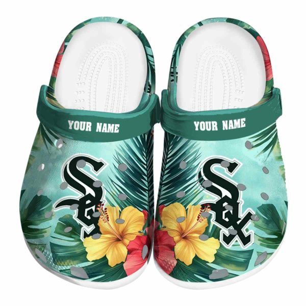 Chicago White Sox Tropical Vibes Crocs Fashion forward