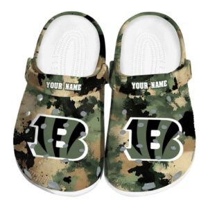 Cincinnati Bengals Camouflage Craze Crocs Fashion forward