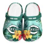 Cincinnati Reds Tropical Vibes Crocs Fashion forward