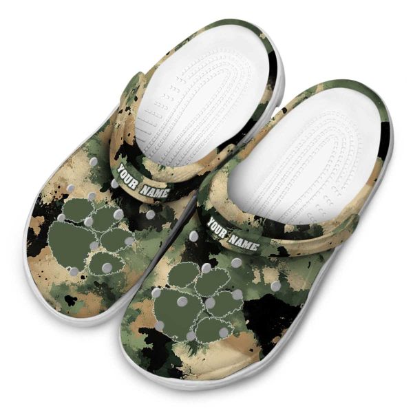 Clemson Tigers Camouflage Craze Crocs Top rated