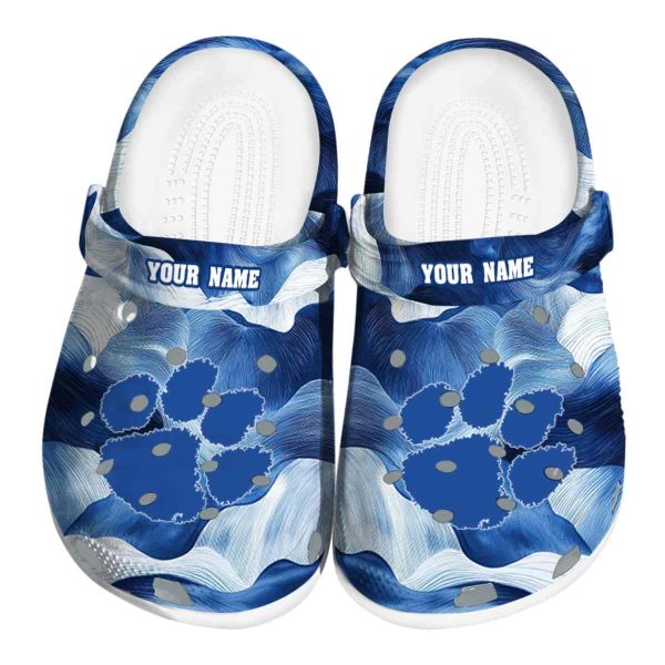 Clemson Tigers Ocean Waves Crocs Fashion forward