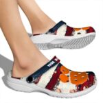 Clemson Tigers Patriotic Stripes Crocs Fashion forward