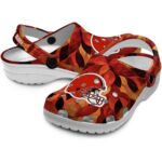 Cleveland Browns Autumn Leaves Crocs Fashion forward