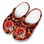 Cleveland Browns Autumn Leaves Crocs Fashion forward