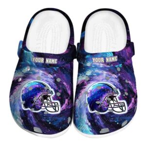 Cleveland Browns Galaxy Swirl Crocs Fashion forward