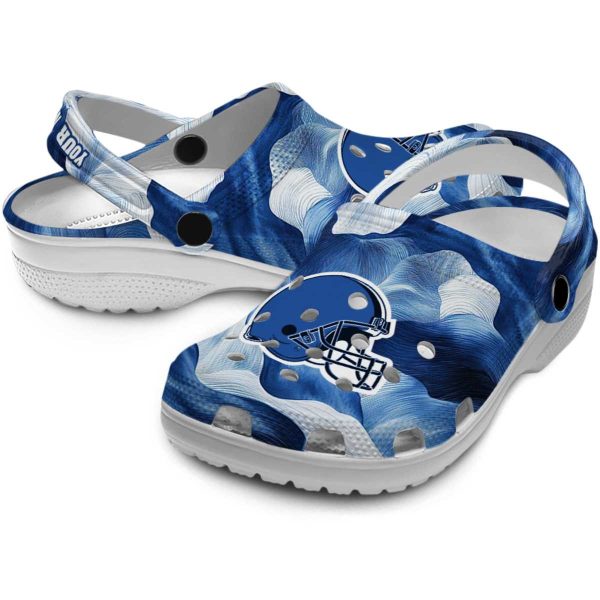 Cleveland Browns Ocean Waves Crocs Premium grade