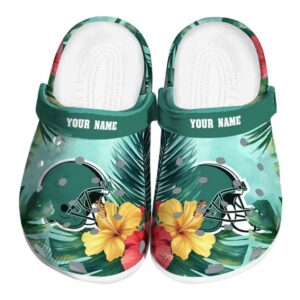 Cleveland Browns Tropical Vibes Crocs Fashion forward