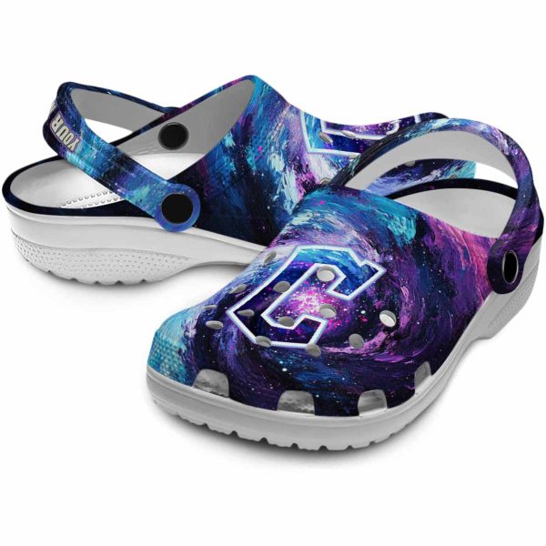 Cleveland Guardians Galaxy Swirl Crocs Premium grade