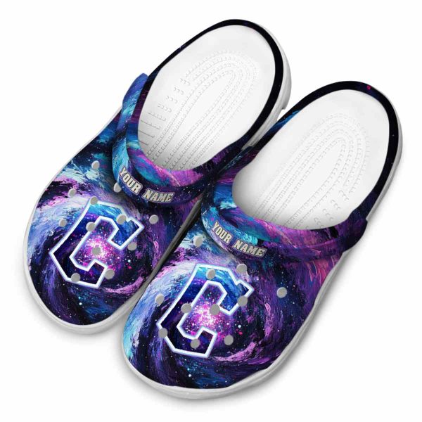 Cleveland Guardians Galaxy Swirl Crocs Top rated