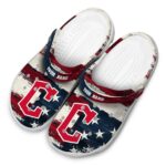 Cleveland Guardians Patriotic Stripes Crocs Fashion forward