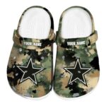 Dallas Cowboys Camouflage Craze Crocs Fashion forward