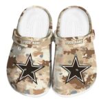 Dallas Cowboys Desert Camo Crocs Fashion forward
