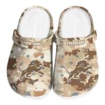 Detroit Lions Desert Camo Crocs Fashion forward