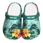 Detroit Lions Tropical Vibes Crocs Fashion forward