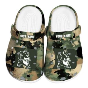 Duke Blue Devils Camouflage Craze Crocs Fashion forward