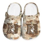 Duke Blue Devils Desert Camo Crocs Fashion forward