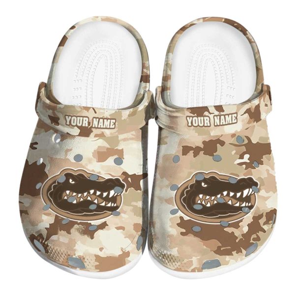 Florida Gators Desert Camo Crocs Fashion forward