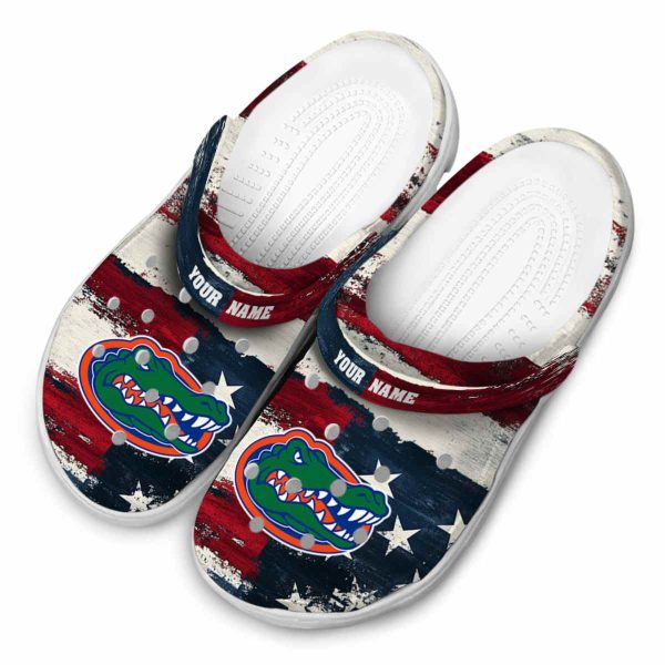 Florida Gators Patriotic Stripes Crocs Top rated