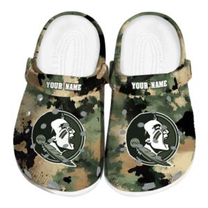 Florida State Seminoles Camouflage Craze Crocs Fashion forward