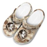 Florida State Seminoles Desert Camo Crocs Fashion forward