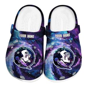 Florida State Seminoles Galaxy Swirl Crocs Fashion forward