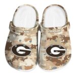 Georgia Bulldogs Desert Camo Crocs Fashion forward