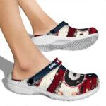 Georgia Bulldogs Patriotic Stripes Crocs Fashion forward