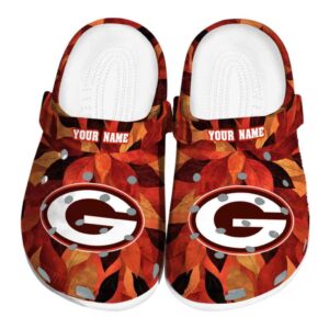 Green Bay Packers Autumn Leaves Crocs Fashion forward